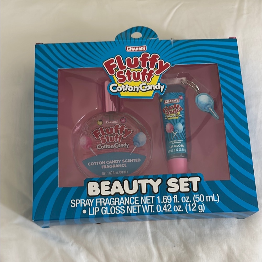 Fluffy Stuff Cotton Candy Beauty Set - Pink